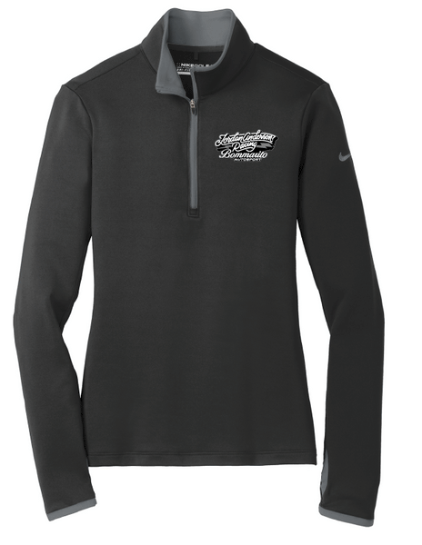 Jordan Anderson/Bommarito Autosport Ladies Nike 1/4 Zip Pullover (Nascar Logo on Sleeve)