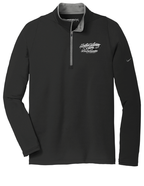 Jordan Anderson/Bommarito Autosport Men's Nike 1/4 Zip Pullover (Nascar Logo on Sleeve)