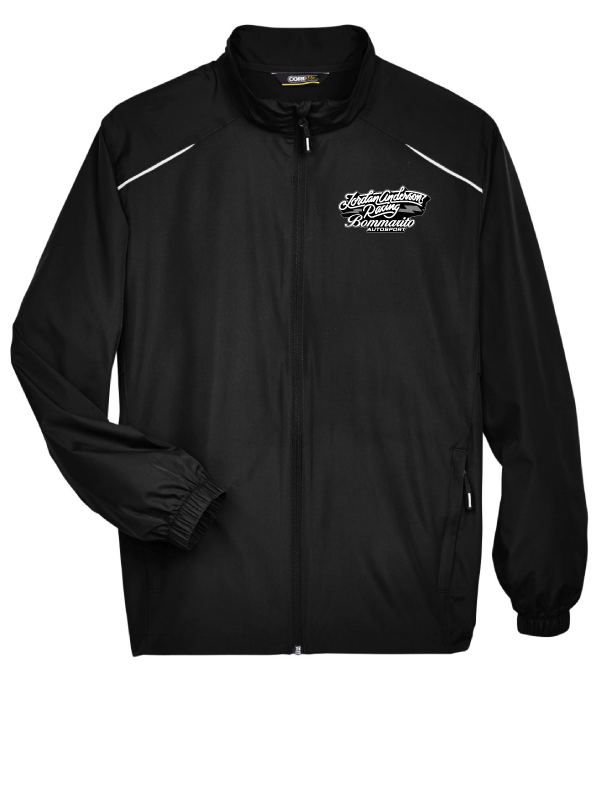 Jordan Anderson Bommarito Autosport Men s Lightweight Jacket Nascar Logo on Sleeve