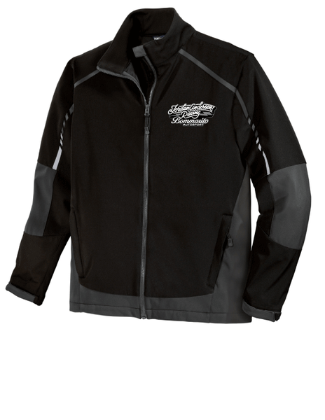 Jordan Anderson/Bommarito Autosport Men's Soft Shell Jacket (Nascar Logo on Sleeve)